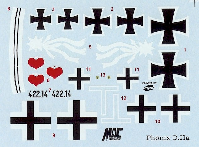 MAC Distribution 72036 1:72 Phonix D.II Austro-Hungarian fighter