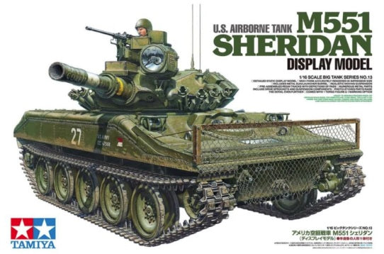 Tamiya 36213 1:16 U.S. Airborne Tank M551 Sheridan (Display Model)