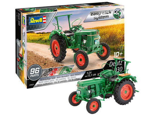 Revell 07821 1:24 Deutz D30 Tractor (Easy-Click System)