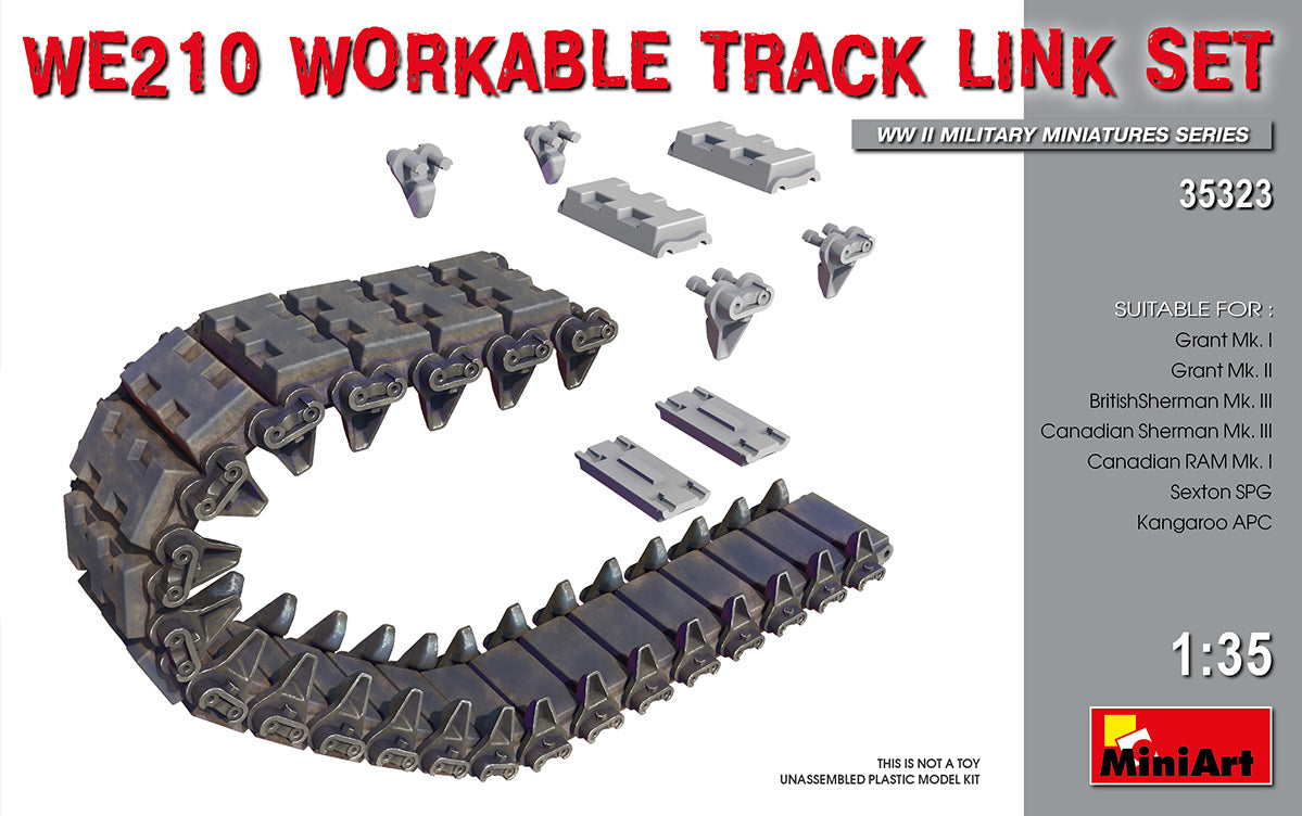 Mini Art 35323 1:35 WE210 Workable Track Link Set