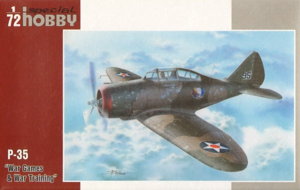 Special Hobby SH72262 1:72 Seversky P-35 "War Game and War Training"