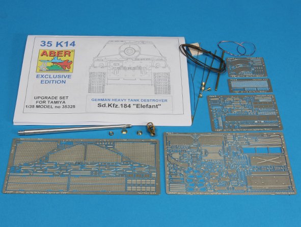 Aber 35K14 1:35 Sd.Kfz.184 'Elefant' Upgrade Set
