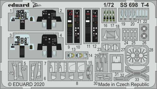 Eduard SS698 1:72 J.A.S.D.F T-4 Trainer