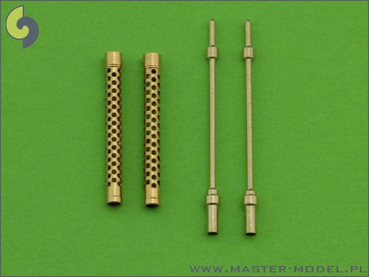 Master 48-054 1:48 Italian Machine Gun Breda SAFAT 12,7mm Barrels (2pcs)