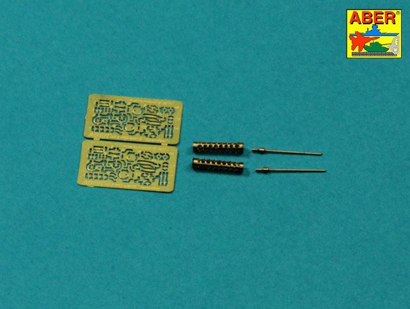 Aber A72001 1:72 Set of 2 Barrels for lMG 08/15 'Spandau'