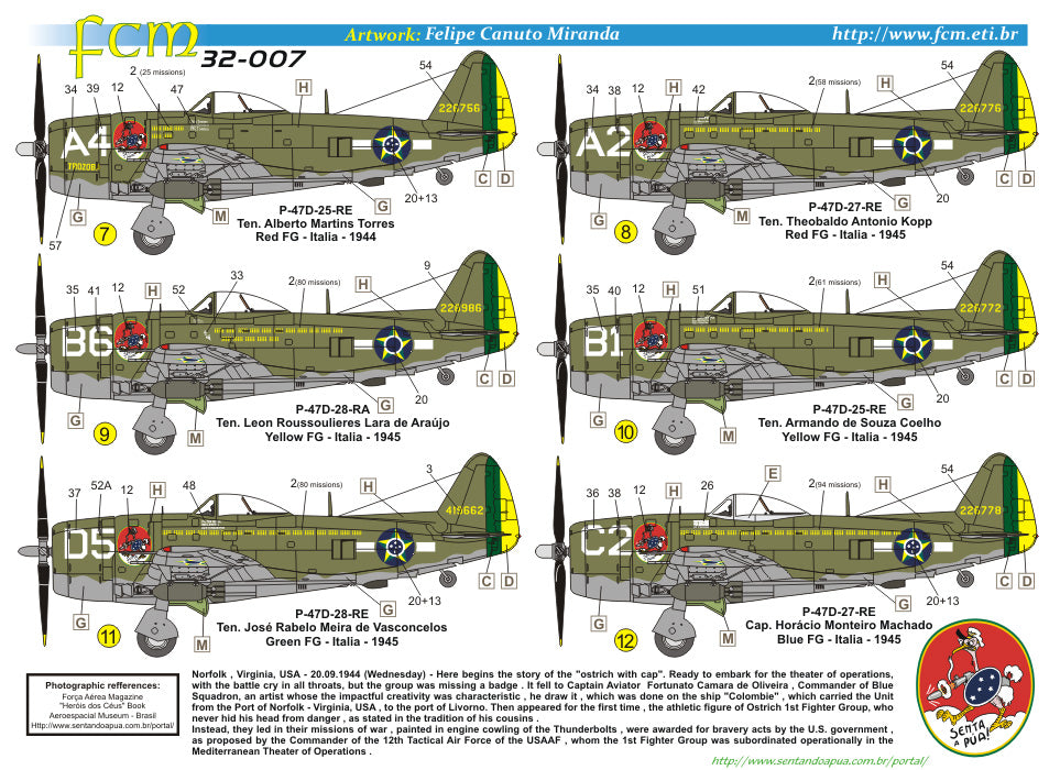 FCM 32007 1:32 Republic P-47D - Part 2