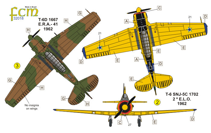 FCM 32018 1:32 North-American T-6 Texan