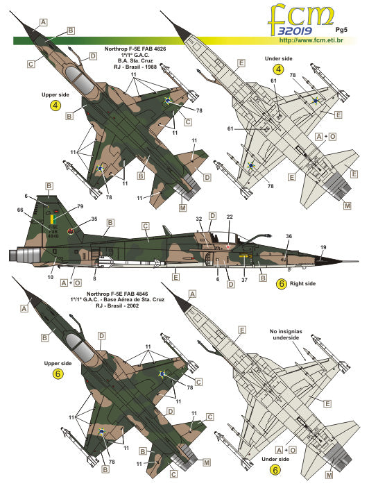 FCM 32019 1:32 Northrop F-5E Tiger II