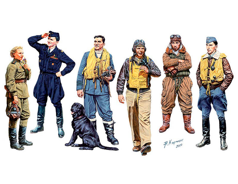 Master Box MB3201 1:32 Famous Pilots of WWII. Kit 1