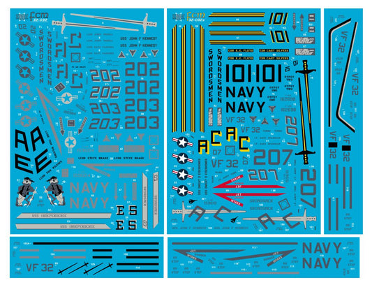 FCM 32032 1:32 Grumman F-14A Tomcat VF-32 Swordsmen