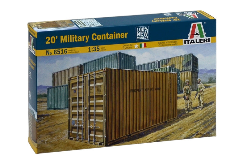 Italeri 6516 1:35 20' Military Container