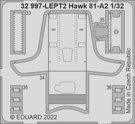 Eduard 32997 1:32 Curtiss Hawk 81-A2