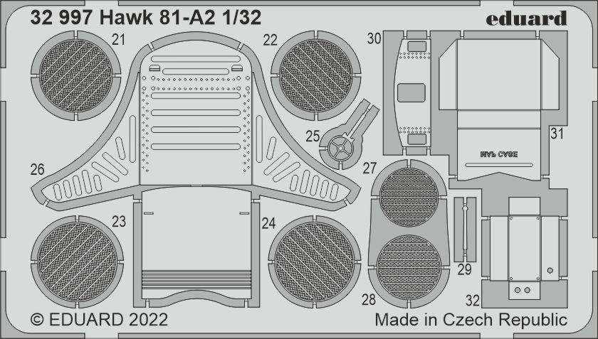 Eduard 32997 1:32 Curtiss Hawk 81-A2