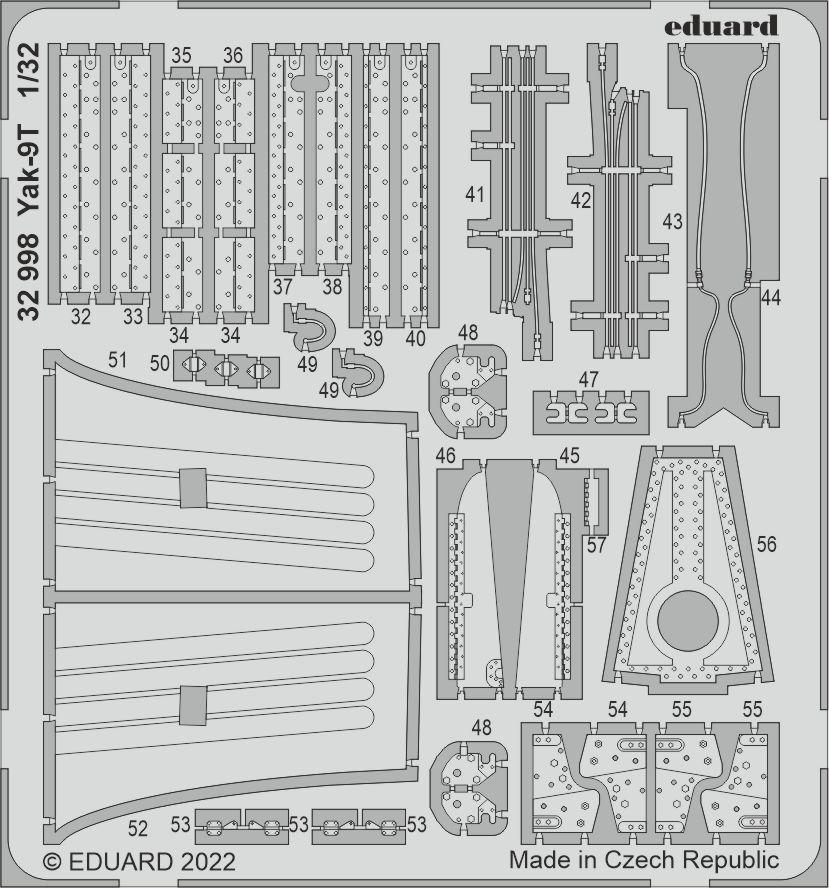 Eduard 32998 1:32 Yakovlev Yak-9T