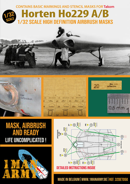 1ManArmy 32DET050 1:32 Horten Ho-229A/B
