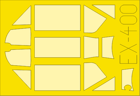 Eduard EX400 1:48 Messerschmitt Bf-109E-4/Bf-109E-7