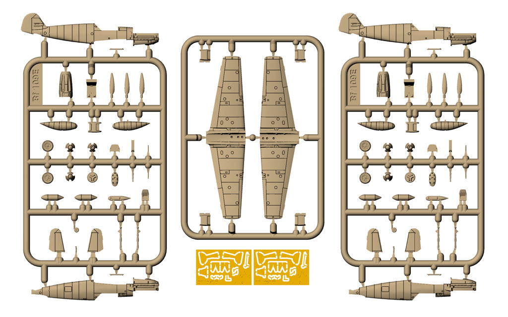 Armory 14307 1:144 Messerschmitt Bf-109E 'Foreign Service Aces', Pt.2 - Hungary, Slovakia, Bulgaria, Romania, Croatia