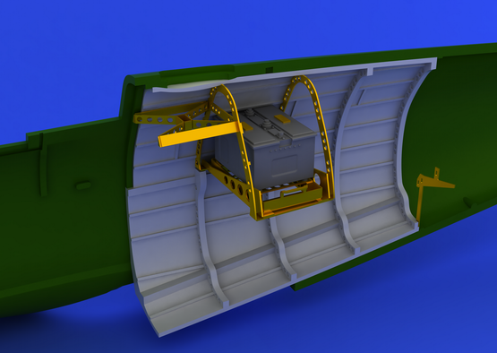 Eduard Brassin 648120 1:48 Supermarine Spitfire - radio compartment