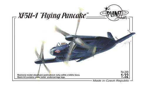 Planet Models 248 1:32 Vought XF5U-1 Flying Pancake