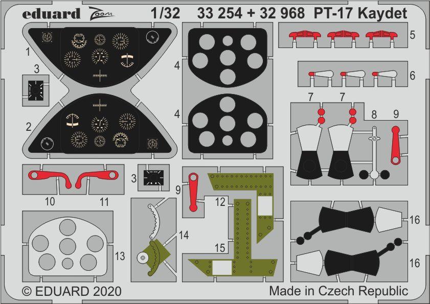 Eduard 32968 1:32 Boeing PT-17 Kaydet