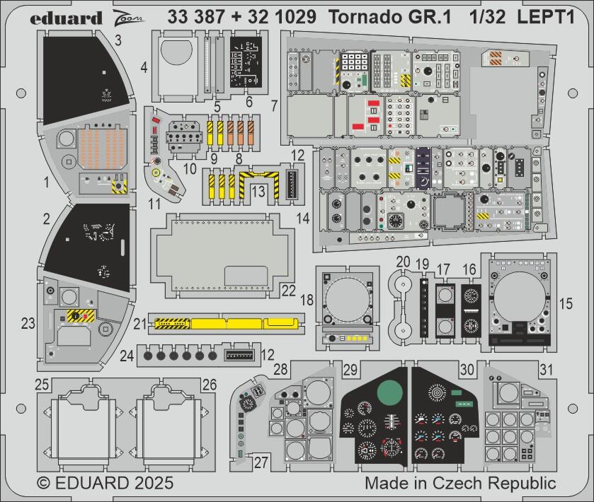 Eduard 33387 1:32 Panavia Tornado GR.1