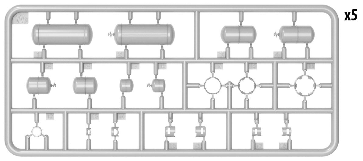 MiniArt 35619 1:35 Propane/Butane Cylinders