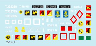 Star Decals 35-C1013 1:35 British Comets #2. Comets in Hong Kong. A34 Comet