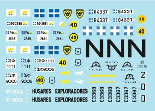 Star Decals 35-C1016 1:35 International AMX-30B and AMX-B2. Bosnia, Greece, Cyprus, Chile, Saudi