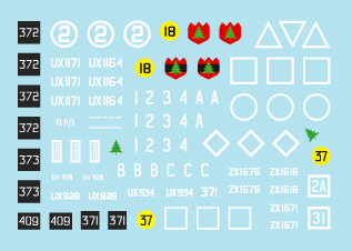 Star Decals 35-C1034 1:35 Indo-Pakistani War 1971. PT-76B, T-54A, T-55.
