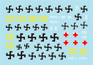 Star Decals 35-C1041 1:35 Finnish Tanks in WWII #5. KV-1 and Amphibious Tanks