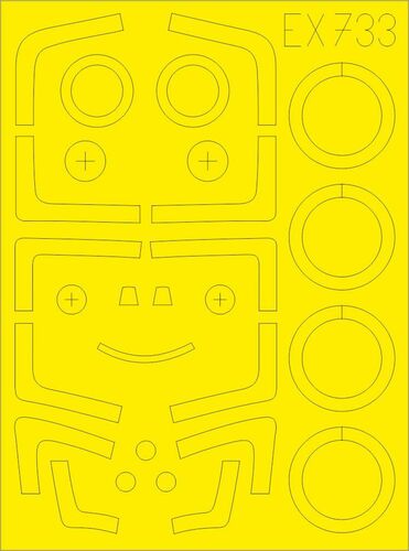 Eduard EX733 1:48 Sukhoi Su-27UB