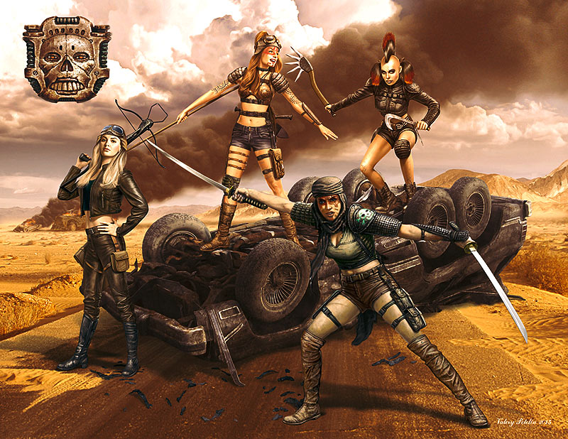 Master Box MB35122 1:35 Desert Battle Series, Skull Clan - Death Angels