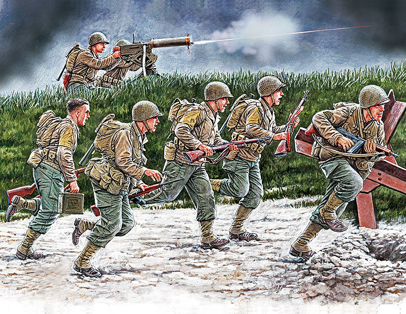 Master Box MB35130 1:35 Move, move, move!!! US Soldiers, Operation Overlord period, 1944