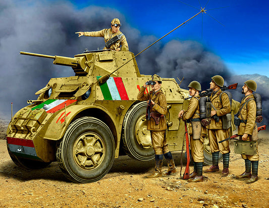 Master Box MB35144 1:35 Italian Military Men, WWII Era