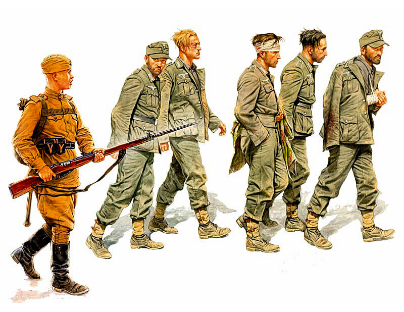 Master Box MB3517 1:35 German Captives 1944