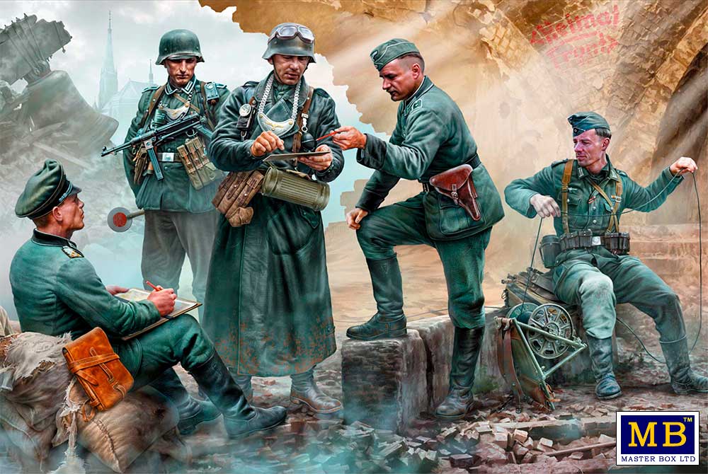 Master Box MB35211 1:35 German military men, WWII era