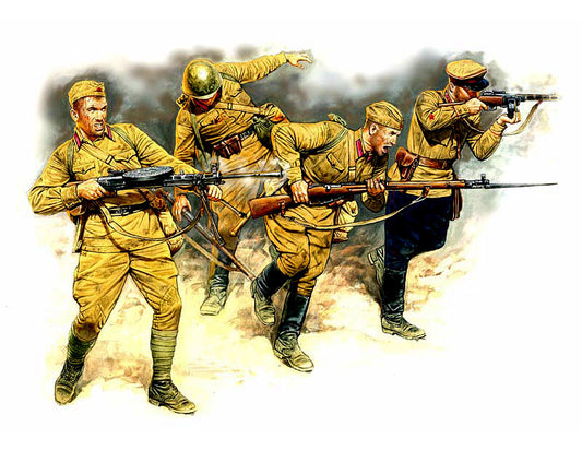 Master Box MB3523 1:35 Frontier fight of summer 1941, Russian Infantry