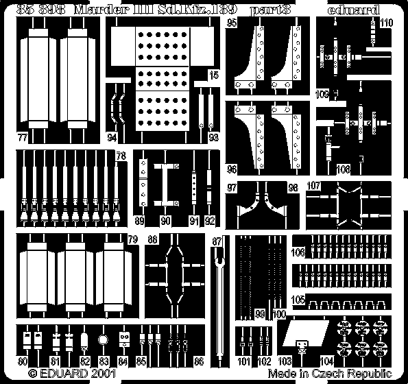 Eduard 35398 1:35 Sd.Kfz.139 Marder III