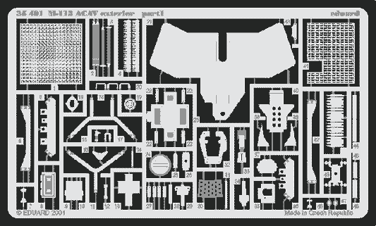 Eduard 35401 1:35 APC M113 ACAF exterior