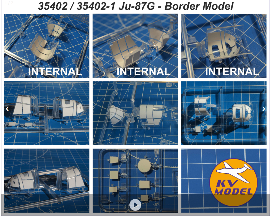 KV Models 35402 1:35 Junkers Ju-87G-1/Ju-87G-2 'Stuka'
