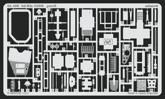 Eduard 35409 1:35 German Sd.Kfz.250/9