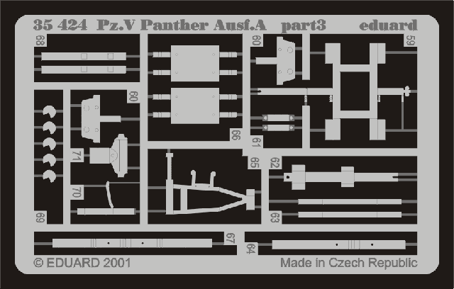 Eduard 35424 1:35 Pz.Kpfw.V Panther Ausf.A