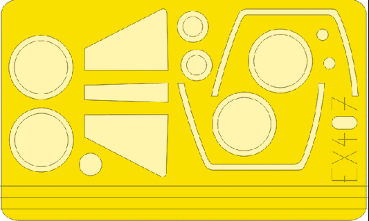 Eduard EX407 1:48 Dassault Mirage IIICJ Weekend