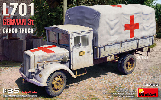 MiniArt 35450 1:35 L701 German 3t Cargo Truck