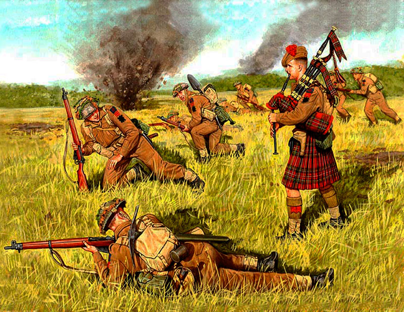 Master Box MB3547 1:35 Scotland the Brave