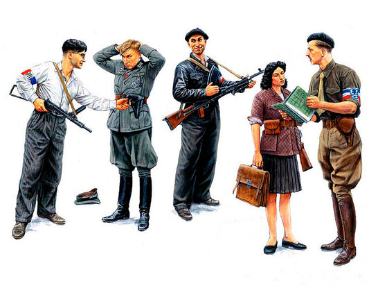 Master Box MB3551 1:35 Maquis, French Resistance