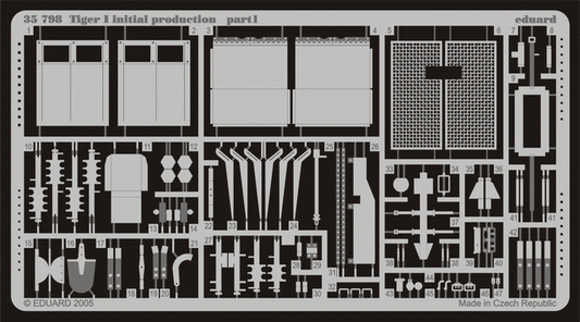 Eduard 35798 1:35 Pz.Kpfw.VI Tiger I initial production