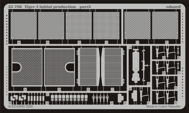 Eduard 35798 1:35 Pz.Kpfw.VI Tiger I initial production