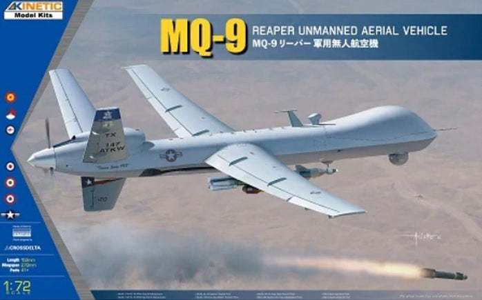 Kinetic K72004 1:72 General-Atomics MQ-9 Reaper