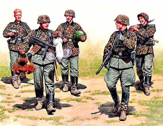 Master Box MB3583 1:35 German Elite Infantry, Eastern Front, WWII era